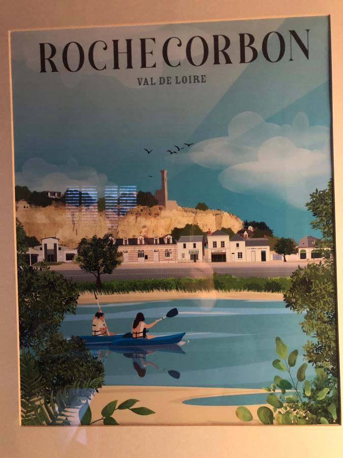 Les Palombes Rochecorbon Exterior foto